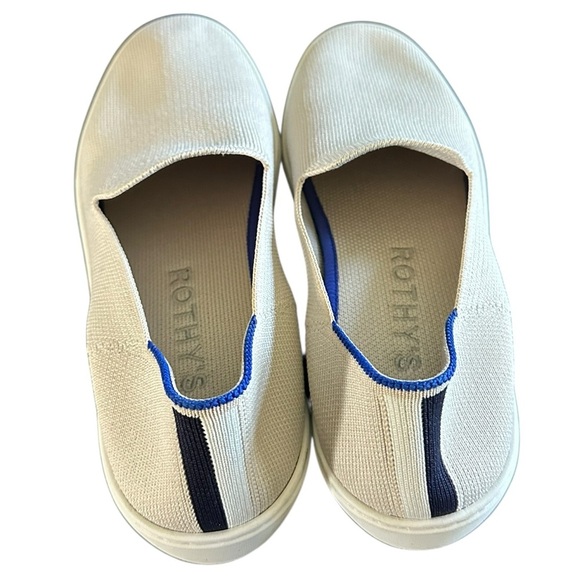 Rothy's Cream Loafers Slip-On Shoes size 8 - Picture 2 of 8